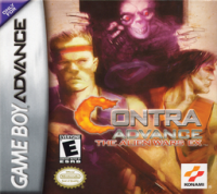 Contra: Hard Spirits JP GameBoy Advance JP box art
